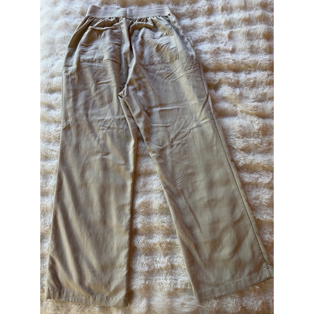 Varley Women Sand Beige Pants Small